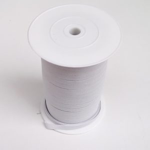 Λάστιχο ραπτικής Λευκό 8 mm και 10mm (Rubber sewing tape)