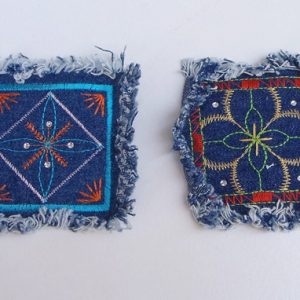 Θερμοκολλητικό μοτίφ (Iron-on patch) Τζιν