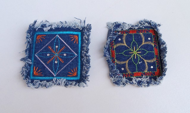 Θερμοκολλητικό μοτίφ (Iron-on patch) Τζιν