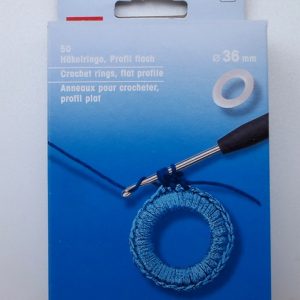 Κρίκοι πλεξίματος Ø 36mm (Crochet Rings) - Prym 624141