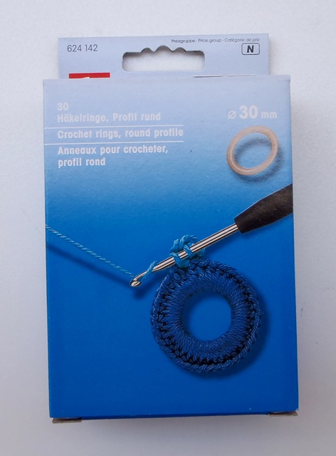 Κρίκοι πλεξίματος Ø 30mm (Crochet Rings) - Prym 624142