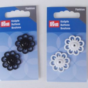 Σούστες μεταλλικές (buttons) Μαργαρίτα Ø 25 mm – Prym