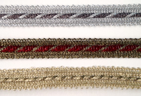 Τρέσα κεντήματος (braid embroidery) Κωδ. 25