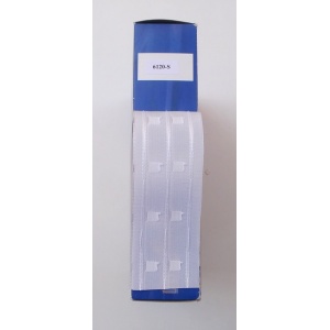 Τρέσα για κουρτίνα (Curtain tape) Λευκή, Συνεχόμενη πιέτα 65 mm - Marribon