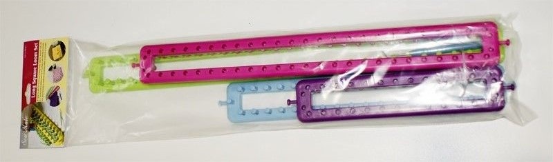Αργαλειός σετ παραλληλόγραμμο - Long Square Loom Set - Sew Mate