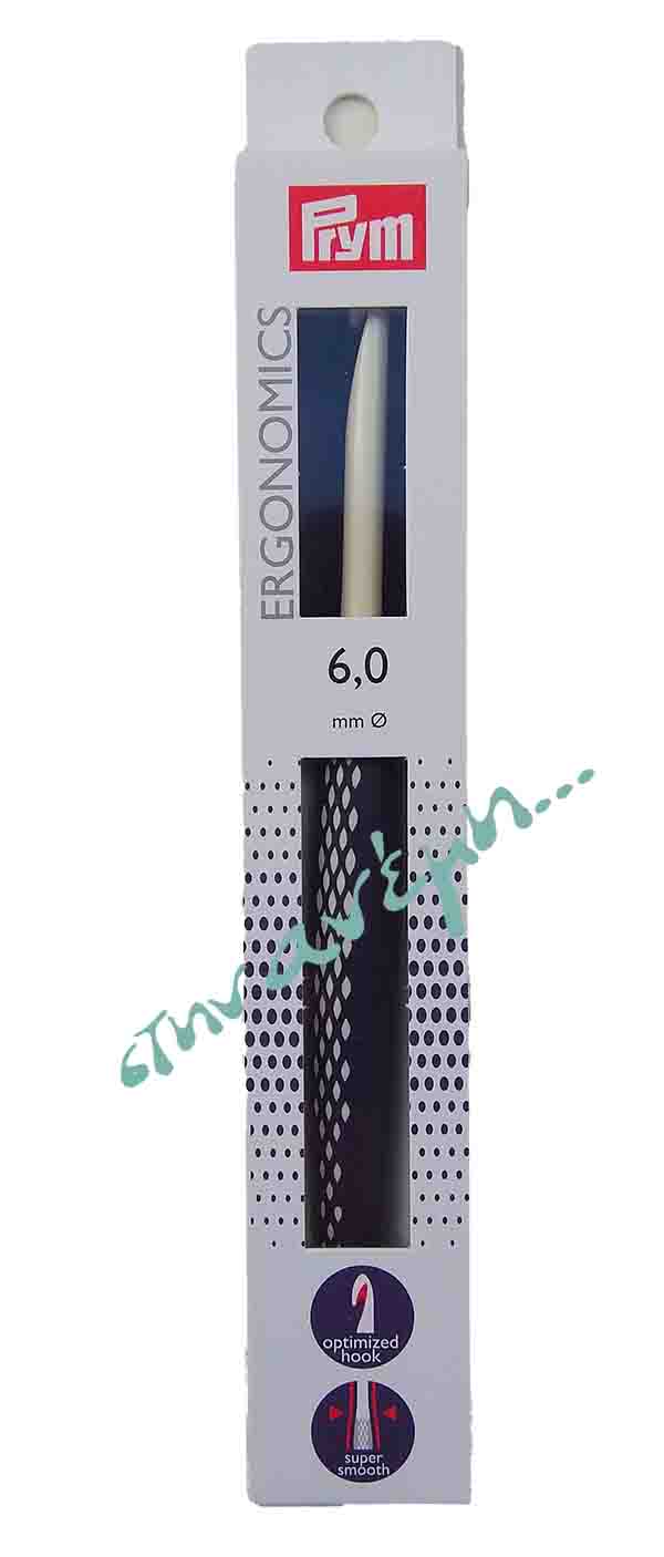 Βελονάκι Ergonomics Prym No 6.0 Βελονάκι Ergonomics Prym No 6.0
