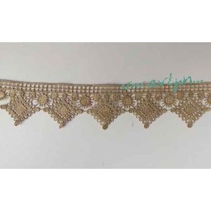 Τρέσα κεντήματος (braid embroidery) Τρίγωνη δαντέλα – Jb 12