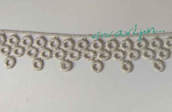 Τρέσα κεντήματος (braid embroidery) - δαντέλα jb-16