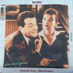 Κεντήματα Κορνίζας Ελληνικός Κιν/φος 70x70