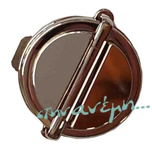 Κούμπωμα Tuck lock Round - Nickel