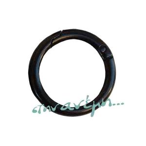 Κρίκοι ανοιγόμενοι Ø30 Black