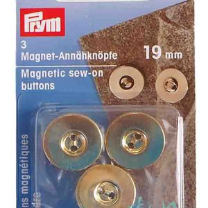 Μαγνητάκια 19 mm Prym 416671 Gold