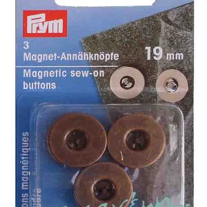 Μαγνητάκια 19 mm Prym 416672 Bronze