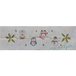Τραβέρσα Regina Art83 8321 Τραβέρσα Regina Art83 8321 – 40×140 – Λευκή με Χρυσό