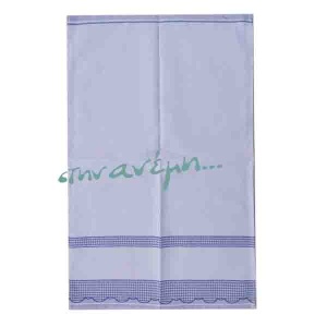 Ποτηρόπανο με φάσα ΑΪΝΤΑ για κέντημα– embroidered kitchen towel