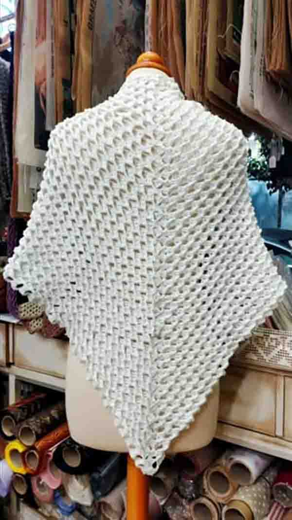 Gold - Yarn Art - Σάλι 3D