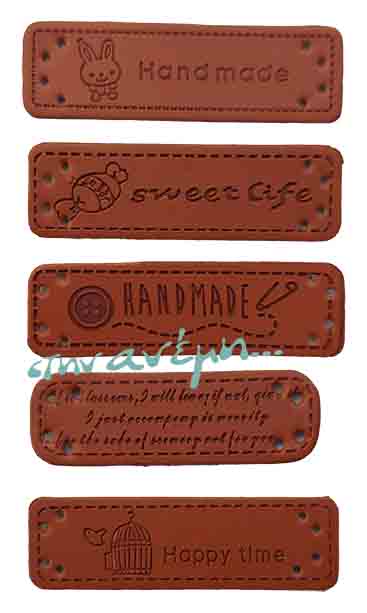 Ταμπελάκι Handmade δερματίνη