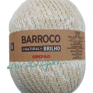 Barroco Natural Brilho - Circulo Barroco Natural Brilho - Circulo