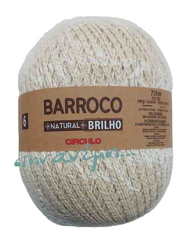 Barroco Natural Brilho - Circulo Barroco Natural Brilho - Circulo
