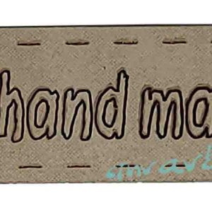 Handmade δερματίνη Οβάλ 35x10 Μπεζ