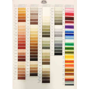 Coton Perle DMC, χρωματολογιο 4 Coton Perle DMC, χρωματολογιο 4