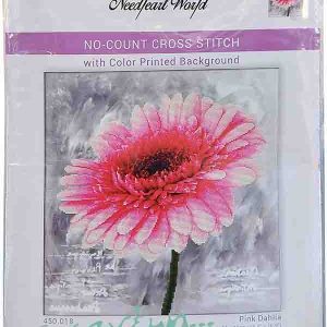 Pink Dahlia 53x53 - Needlart World