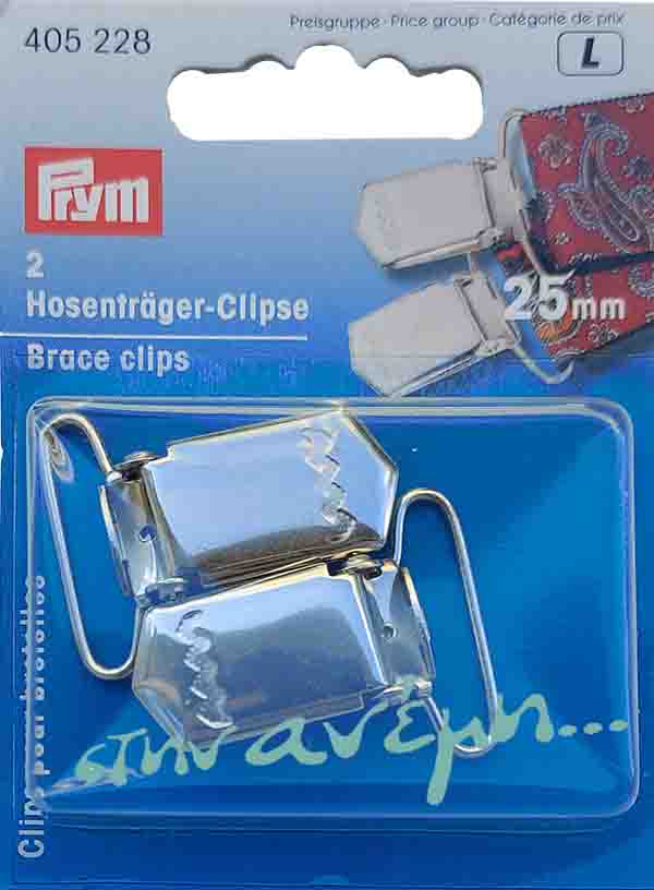 Κλιπς για τιράντες Prym 405228 - 25mm
