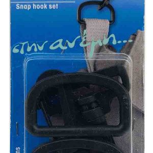 Σετ D-ring με Γάντζο παπαγαλάκι Prym 417941, 40mm