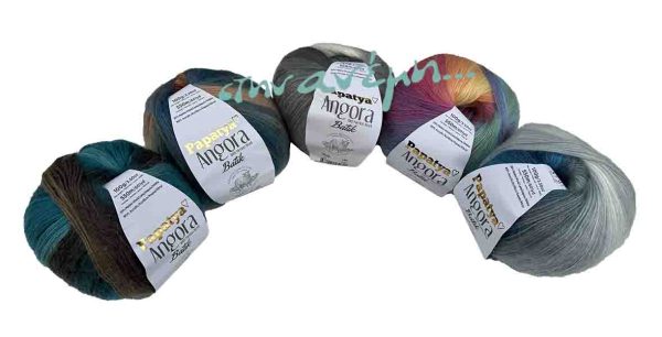 Angora batik - Papatya Angora batik - Papatya
