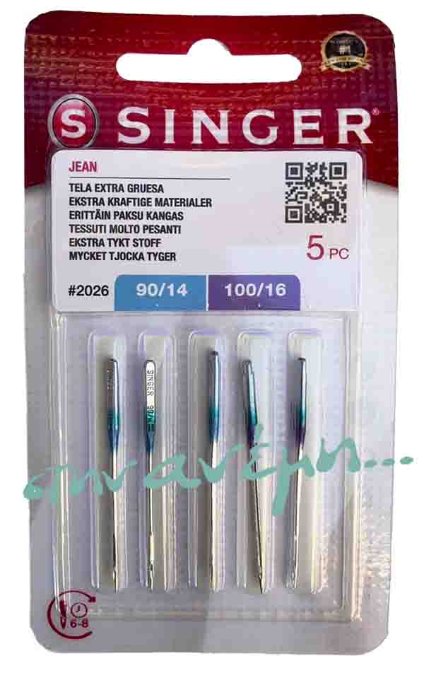 Βελόνες Singer 2026 Jean Βελόνες Singer 2026 Jean