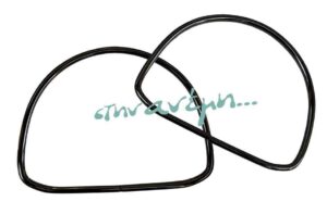 Μεταλλικά χερούλια Fine Semicircle Black Nikel