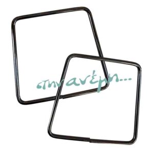 Μεταλλικά χερούλια Fine Trapezium Black Nikel