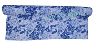 Φόδρα τσάντας Φαντεζί 70 εκ Blue FLower